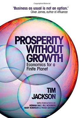 Cover of Prosperity Without Growth book about steady-state economy