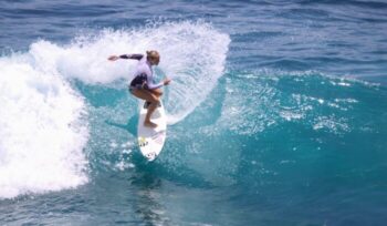 Surfer Girl at Uluwatu