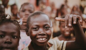 African child smiling