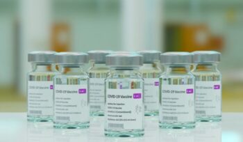 COVID vaccine vials