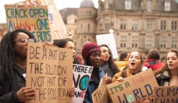 Climate protesters