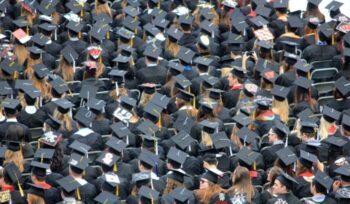 Graduation from above