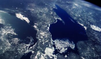 Great Lakes from space