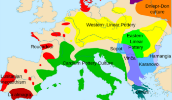 Linear Pottery culture map