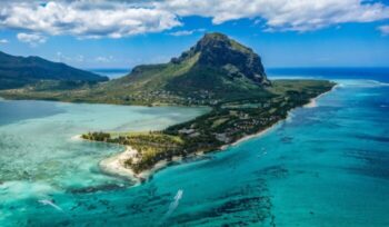 Mauritius coastline