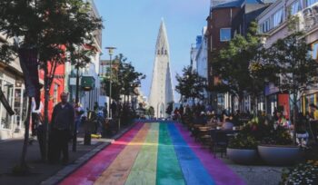 Reykjavik rainbow street