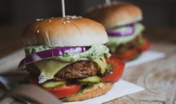 Vegan burgers