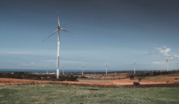 Wind Turbines at Bình Thuận Province