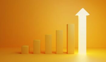 The myth of bigger impact illustrated through arrows going up