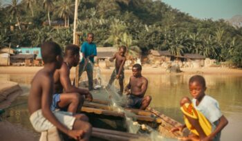 Fishing people in Ghana